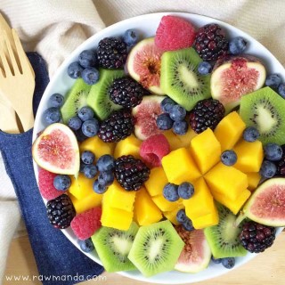 Raw Vegan Fruit Platter