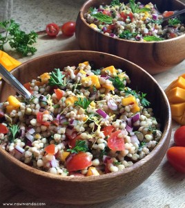 Buckwheat Tabbouleh (Gluten-Free) - Raw Manda